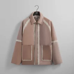 Kith Suede Combo Niko Jacket