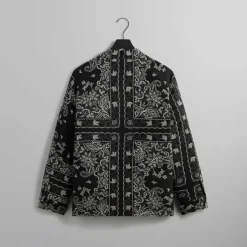 Kith 101 Vintage Floral Bandana Long Sleeve Thompson Shirt