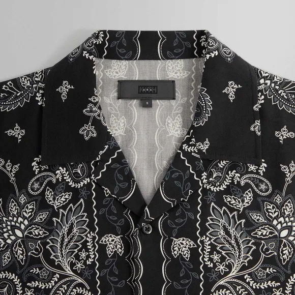 Kith 101 Vintage Floral Bandana Long Sleeve Thompson Shirt