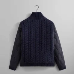 Kith Wallis Combo Knit Bomber Jacket