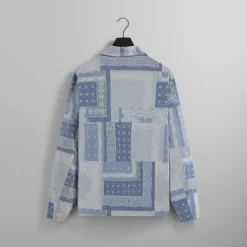 Kith Washed Paisley Coaches Jacket