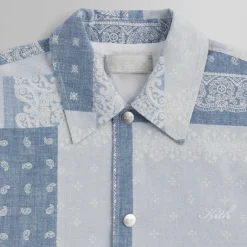 Kith Washed Paisley Coaches Jacket