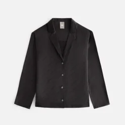 Kith Women Amalia Autograph Monogram Silk Blouse