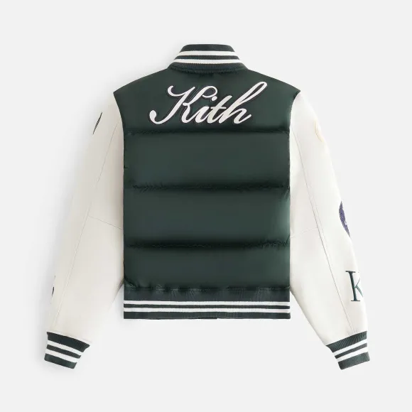 Kith Women Arlan Puffer Varsity Jacket