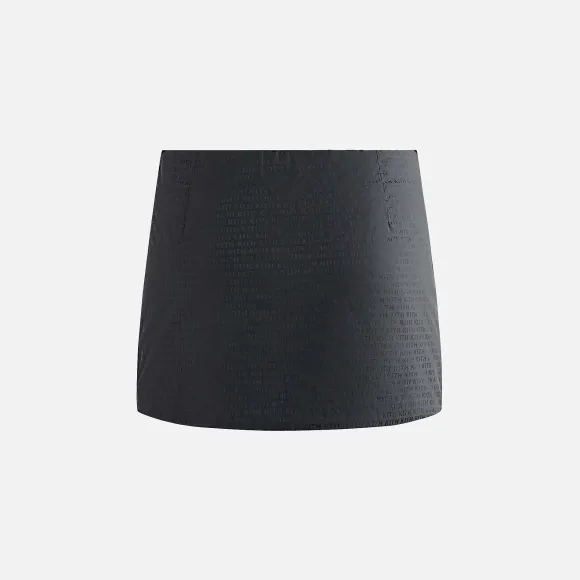 Kith Women Ashtyn Monogram Nylon Mini Skirt