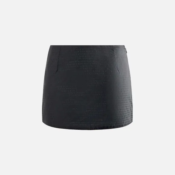 Kith Women Ashtyn Monogram Nylon Mini Skirt