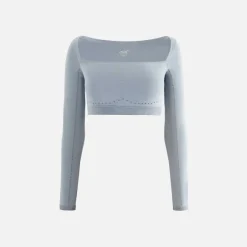 Kith Women Cadence Pointelle Long Sleeve Bra Top