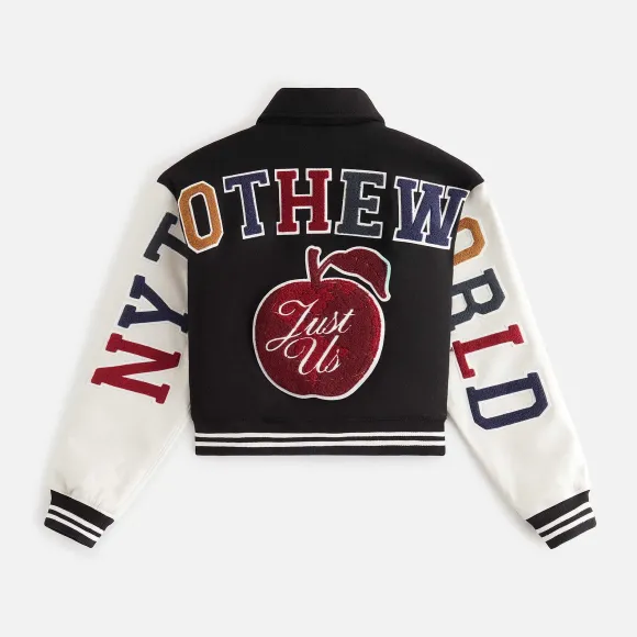Kith Women Campbell Cropped Varsity Jacket