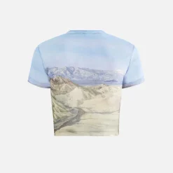 Kith Women Desert Landscape Mulberry Mesh Tee