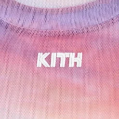 Kith Women Desert Sunset Mulberry Mesh Tee
