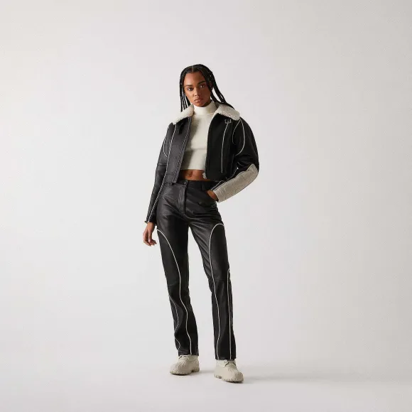 Kith Women Evren Moto Leather Pant