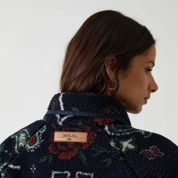Kith Women Grayson Paisley Jacquard Sherpa