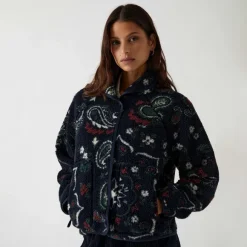 Kith Women Grayson Paisley Jacquard Sherpa