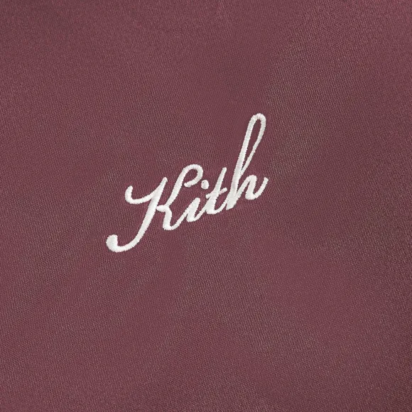 Kith Women Landry Ii Cropped Satin Bomber