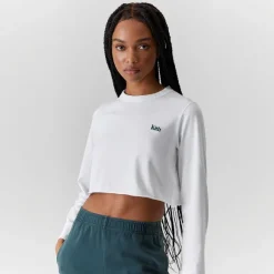 Kith Women Lucy Ii Cropped Long Sleeve Tee