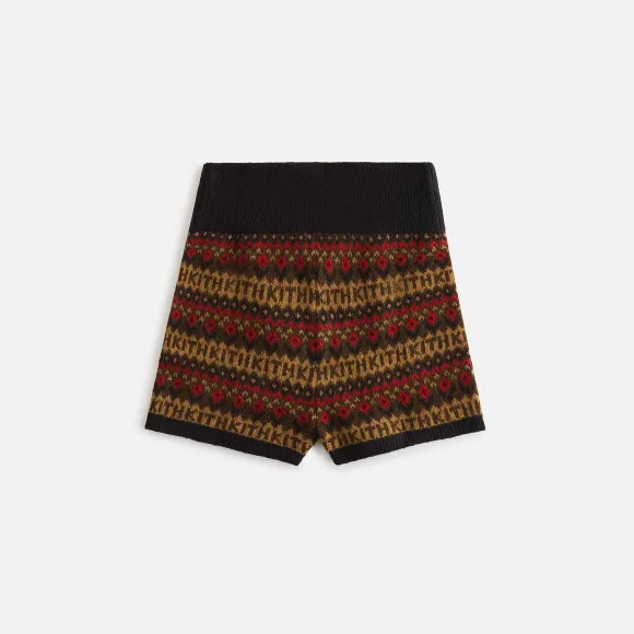 Kith Women Mica Logo Fair Isle Short