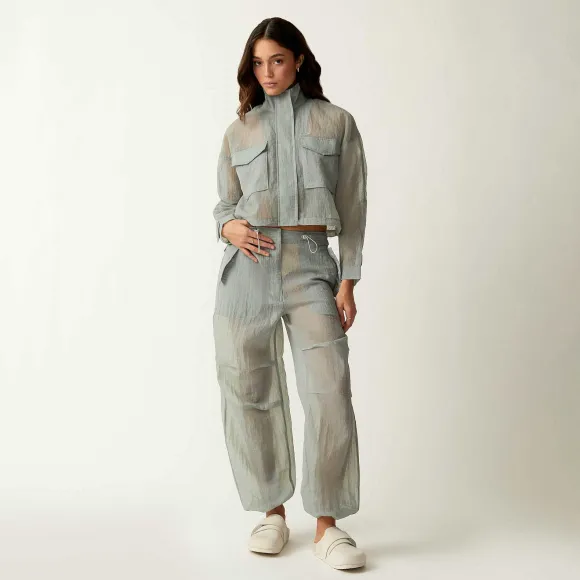 Kith Women Nuru Sheer Parachute Pant