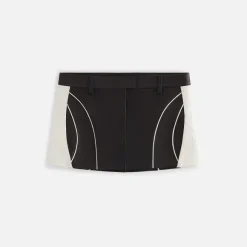 Kith Women Ren Leather Mini Skirt