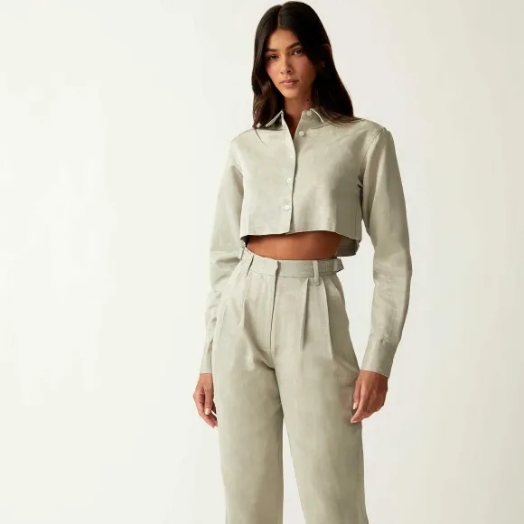 Kith Women Riley Ii Jacquard Faille Trouser