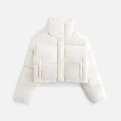 Kith Women Shae Cropped Denim Puffer