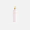 Kith Women Wave Monogram Deboss Leather Cylinder Pouch