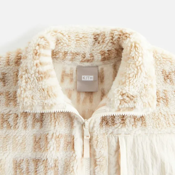 Kith Women Waverly Multi Monogram Fleece