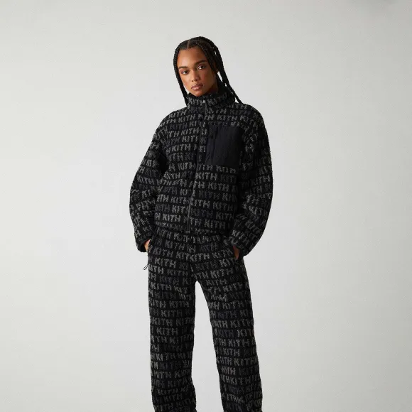 Kith Women Waverly Multi Monogram Fleece