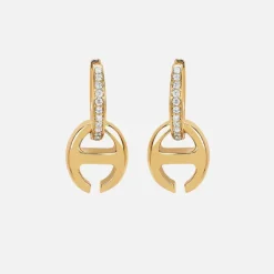 Klaasp Earrings With Diamonds