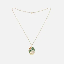 Lamour A La Page Palm Necklace