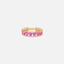 L Amour Mini Alliance Ring In 9K Yellow Gold