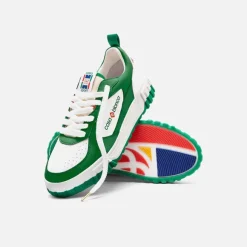 Leather Tennis Court Sneaker