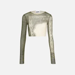Long Sleeve Crop Top