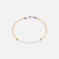 Lyra 2.5Mm Bracelet R3C Yellow And White Gold