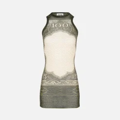 Mesh Sleeveless Dress