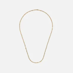 Neo 4Mm Necklace In Yellow And White Diamonds