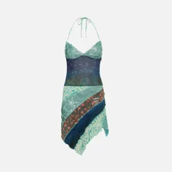 Nera Asymetric Mini Dress