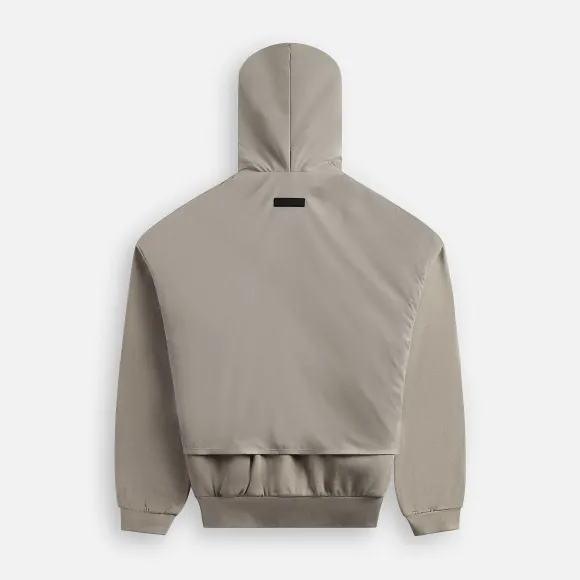 Nylon Fleece Hoodie
