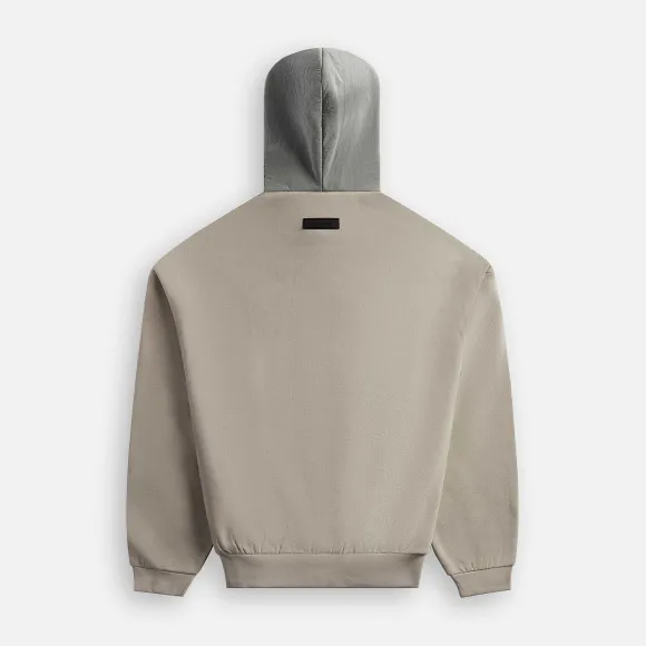 Nylon Fleece Hoodie