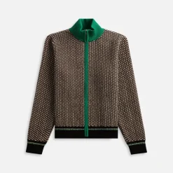 Orchestre Polyester Yarn Jacquard Top