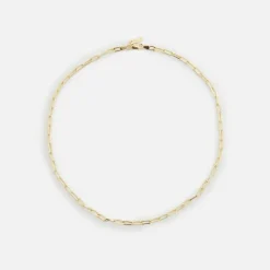 Paperclip Chain 18K Plated
