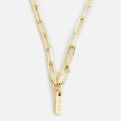 Paperclip Chain 18K Plated