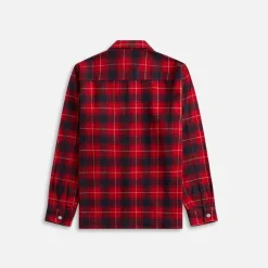 Plaid Long Sleeve Flannel Shirt