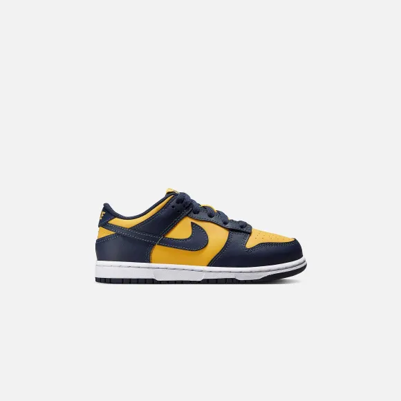Pre-School Dunk Low Bp Michigan