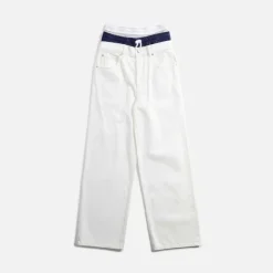 Pre-Styled Tri-Layer 5 Pocket Jean