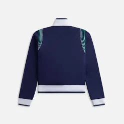 Ribbed Armhole Track Jacket