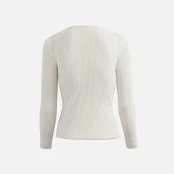 Ribbed Crew Neck Long Sleeve
