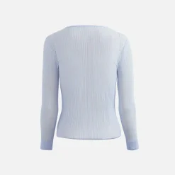 Ribbed Crew Neck Long Sleeve