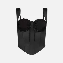 Ruched Cup Bustier Top