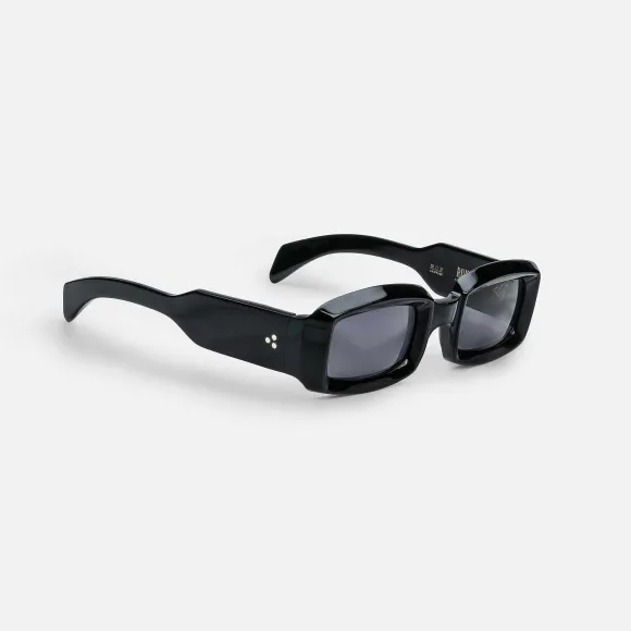 Runaway Frame Jet Lens Dark Gold Hardware
