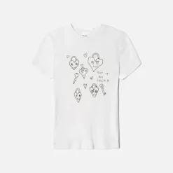 90S Baby Tee Hearts